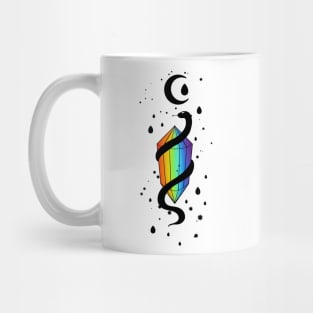 Snake protect crystal Mug